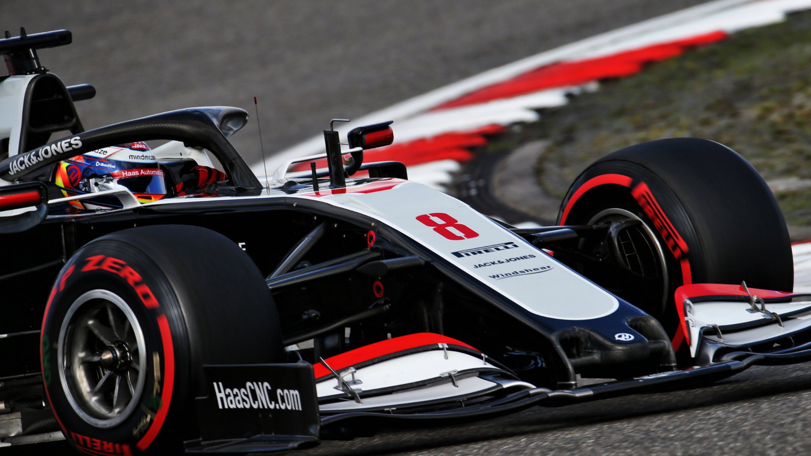 Romain Grosjean (FRA) Haas F1 Team VF-20.